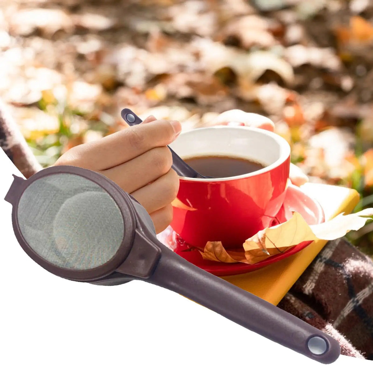 Reusable Fine Mesh Coffee Filter Spoon & Tea Infuser