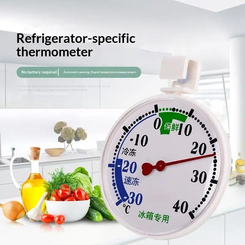 Eelhoe Fridge Freezer Thermometer – Mercury-Free, No Battery