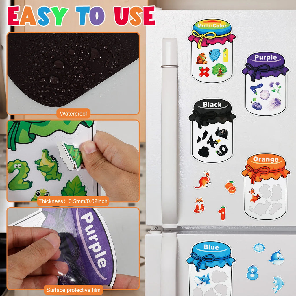 Magnetic Color Sorting Set – Educational Toy for Toddlers Educational Sorting Toy Nixie