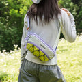 Nixie Sports Chest Bag – Color-Block Crossbody for Hiking & Cycling Sports Crossbody Bag Nixie Yellow