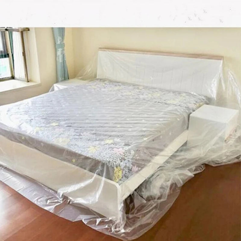 Transparent Plastic Furniture Dust Cover – Waterproof Drop Cloth Furniture Dust Cover Nixie
