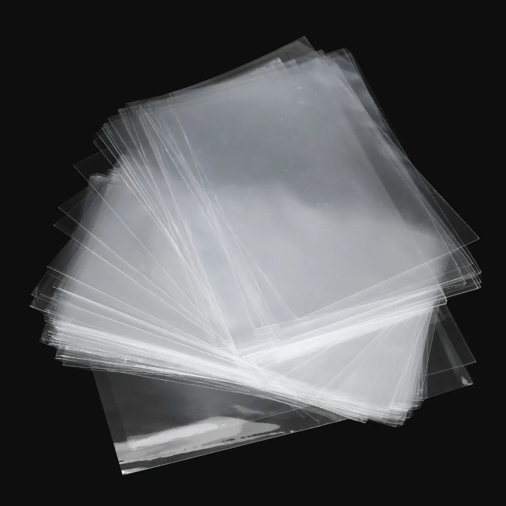 100 Pcs Clear Cellophane Candy Bags with Metallic Twist Ties Cellophane Gift Bags Nixie