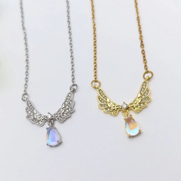 Women's Geometric Pendant Necklace | Stainless Steel Clavicle Chain Pendant Necklace Nixie