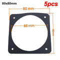 5Pcs EVA Foam Speaker Sealing Gaskets – 3" to 10" Sizes Speaker Sealing Gasket Nixie 5Pcs 80x80mm