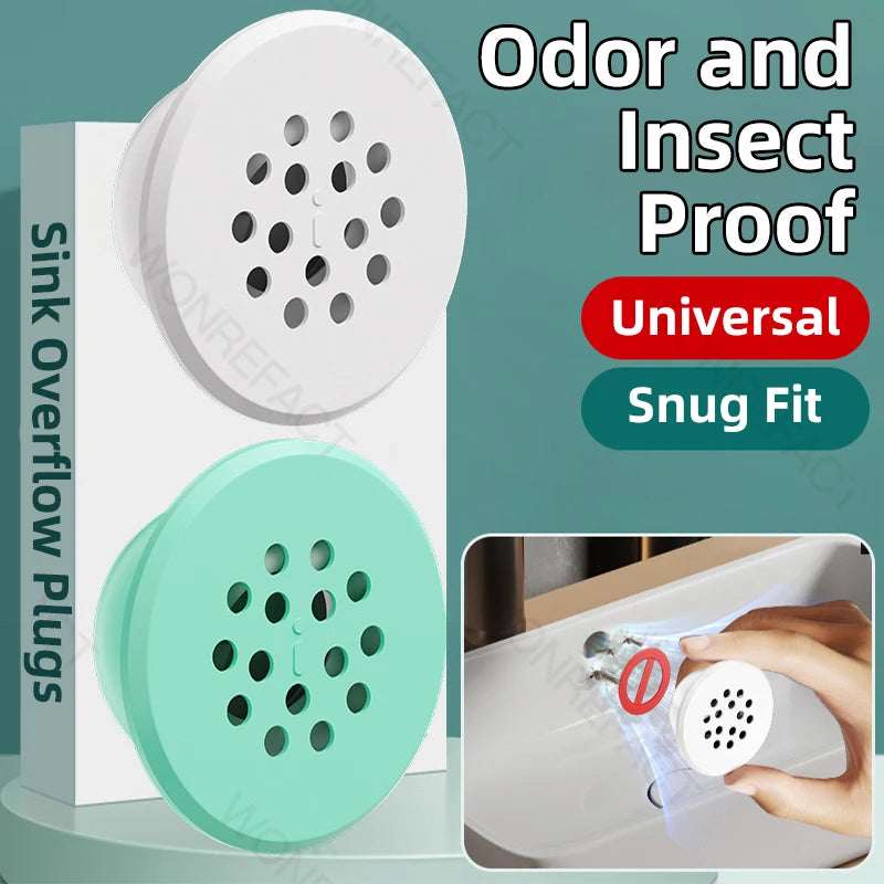 Silicone Overflow Ring Cover for Bathroom Sink & Washbasin Bathroom Sink Accessory Nixie