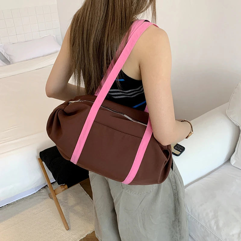 Dopamine Cool Shoulder Bag for Teen Girls – Gym & Travel Purse Shoulder Bag Nixie
