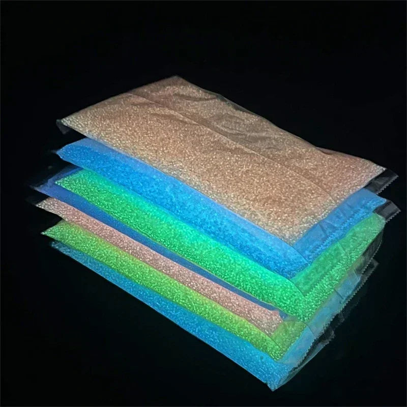 Glow in the Dark Glass Seed Beads 2/3mm – 15g DIY Jewelry Glass Seed Beads Nixie