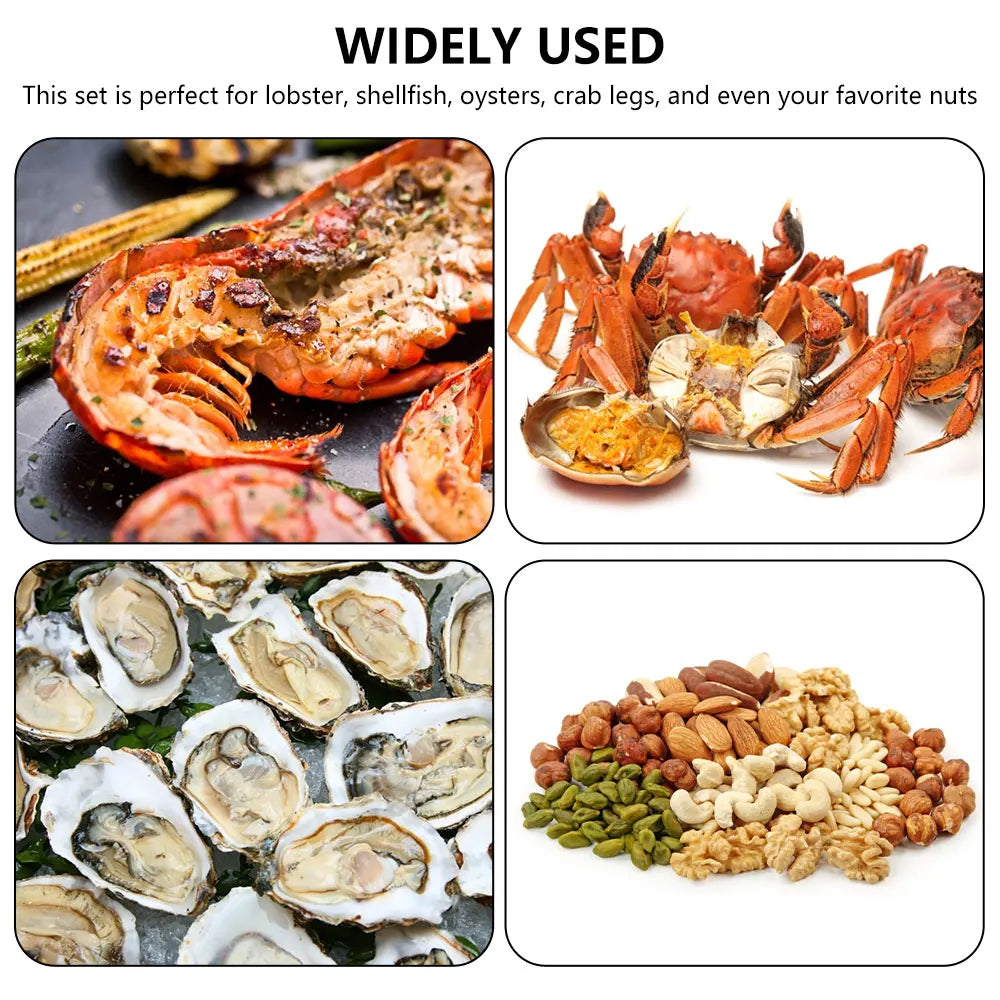 Seafood Tools Set 9/12/16PCS – Lobster & Crab Cracker Kit