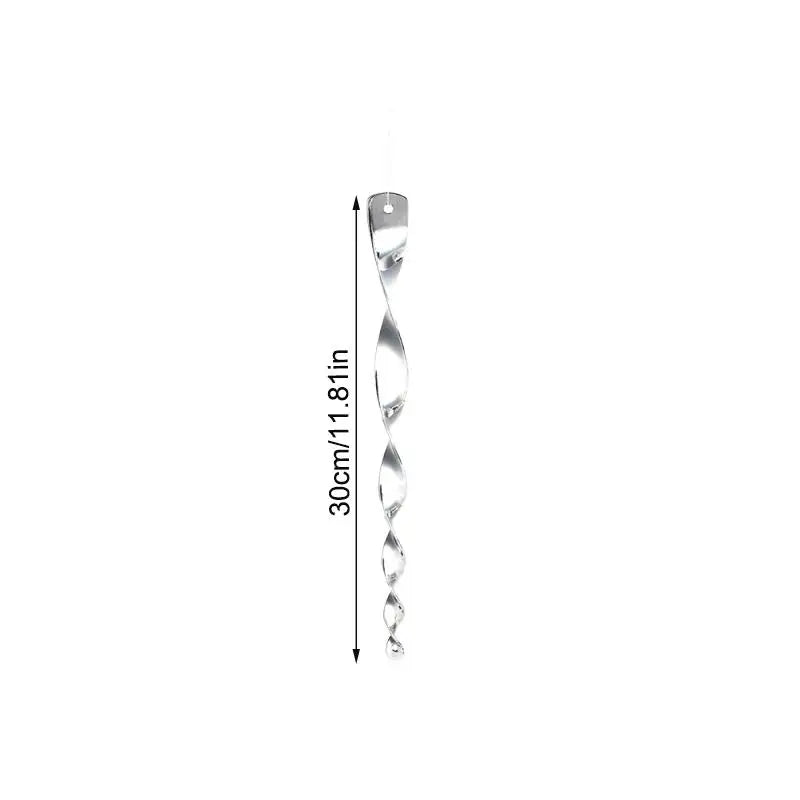Bird Repellent Spiral Reflectors 6/10/12 Pcs – Garden Deterrent Bird Repellent Reflectors Nixie