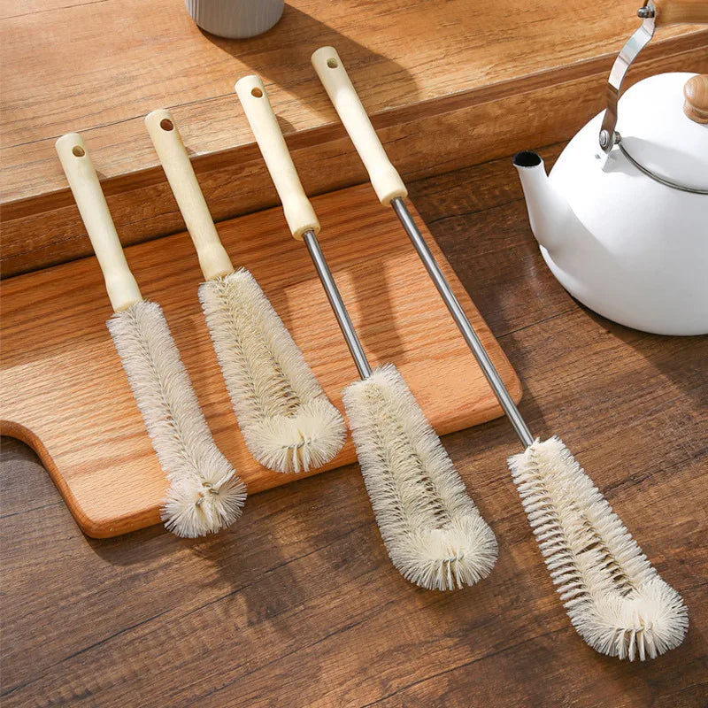 Long Handle Cup Brush – Nylon Bottle & Glass Scrubber