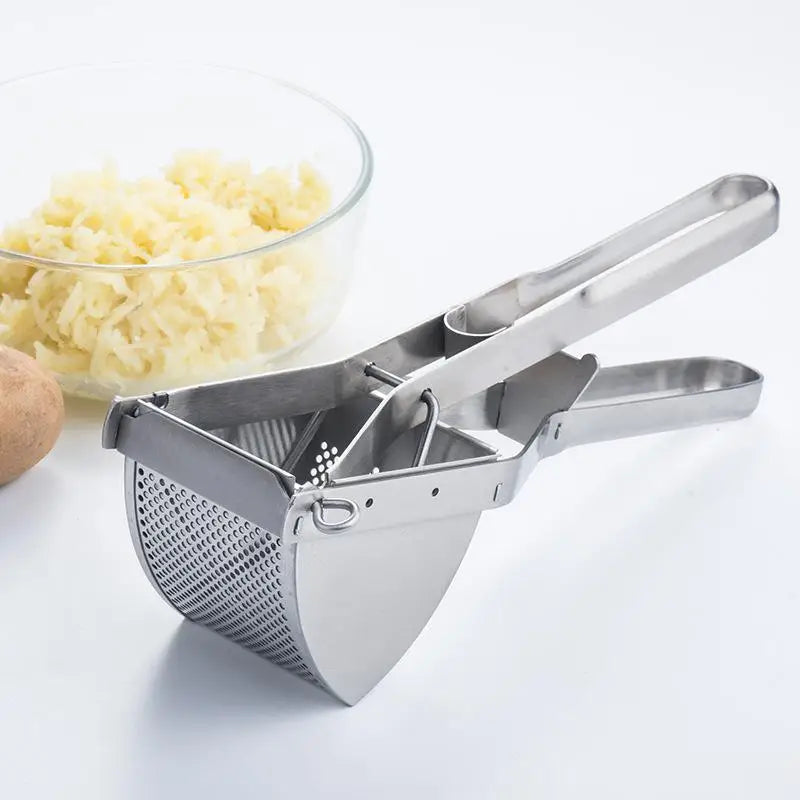 Stainless Steel Potato Ricer & Masher – Heavy Duty | Nixie Potato Ricer Nixie