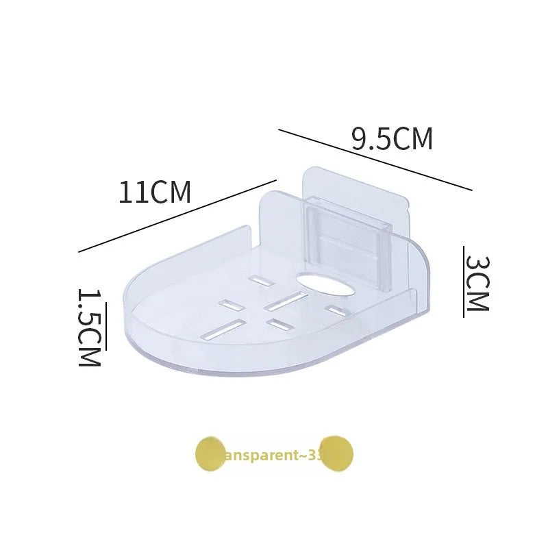 Drill-Free Self-Adhesive Security Camera Wall Mount Bracket Camera Wall Bracket Nixie Transparent