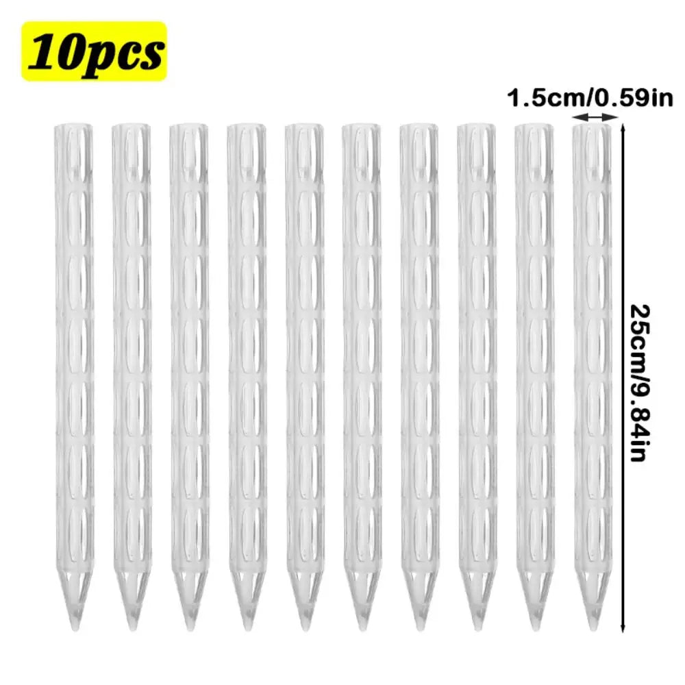 10Pcs Plant Root Ventilation Pipes – Reusable Breathable Tubes