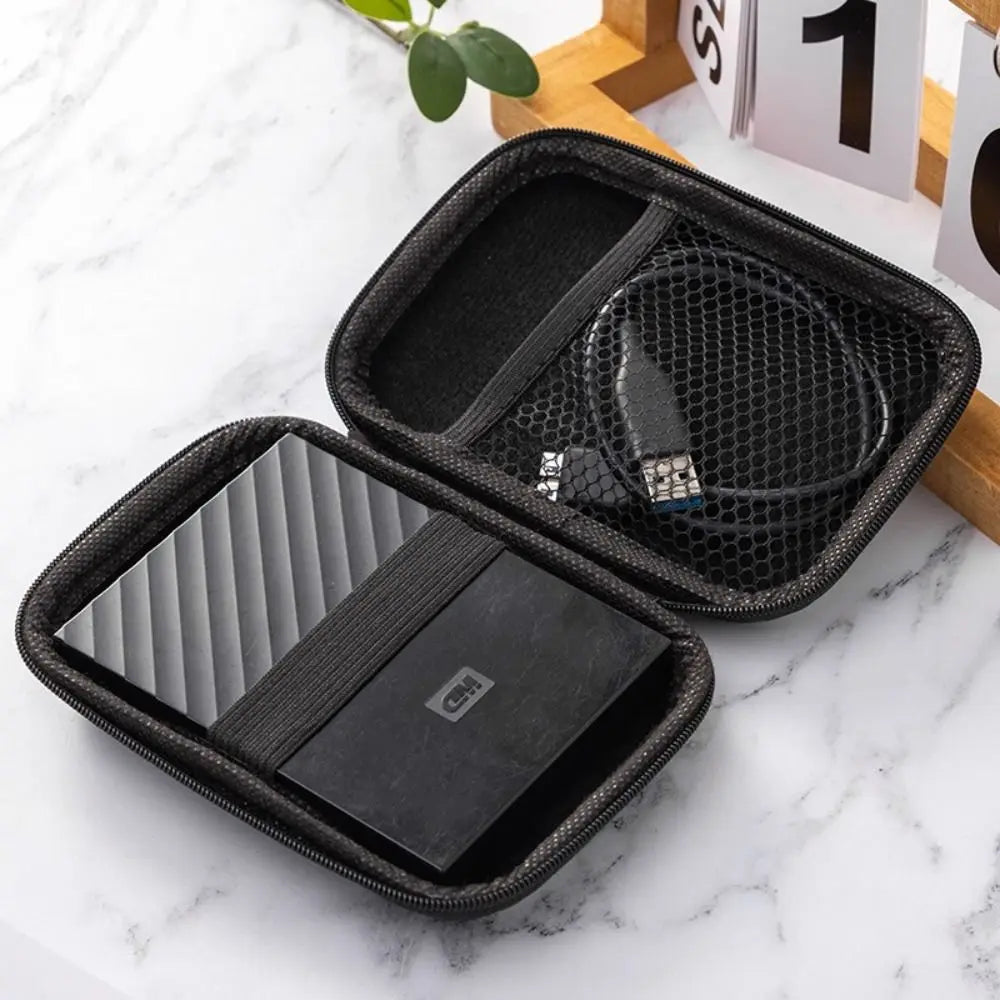 EVA Shockproof Earphone & Cable Organizer Bag | Storage Case