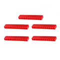5-Pack 1/4" Screwdriver Bit Holder Strip Organizer – 12 Holes Bit Holder Organizer Nixie 1