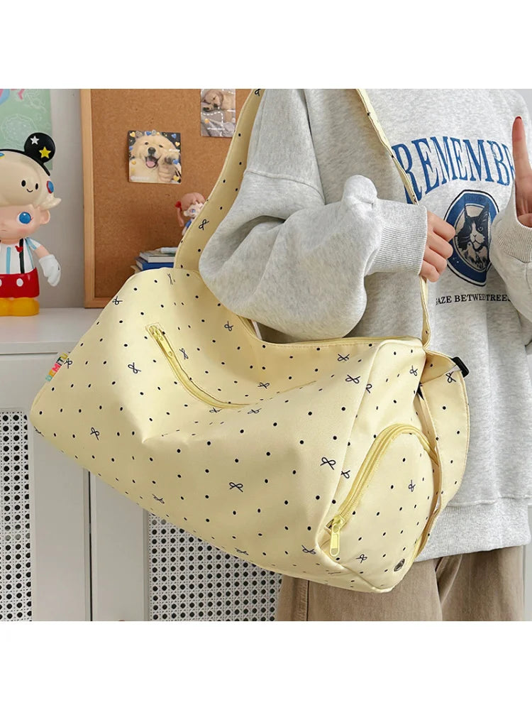Bowknot Women's Handbag – Japanese Style Gym & Travel Bag Women's Handbag Nixie