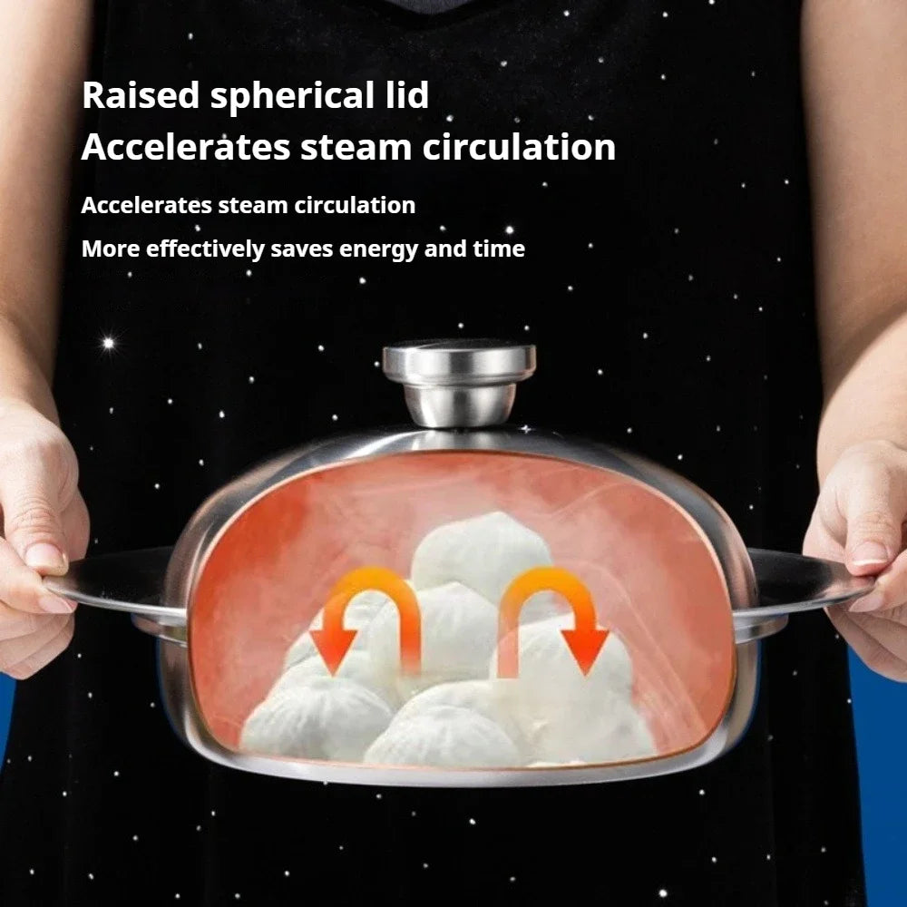 Stainless Steel Steam Tray & Noodle Drainer for Pot Steam Tray Nixie