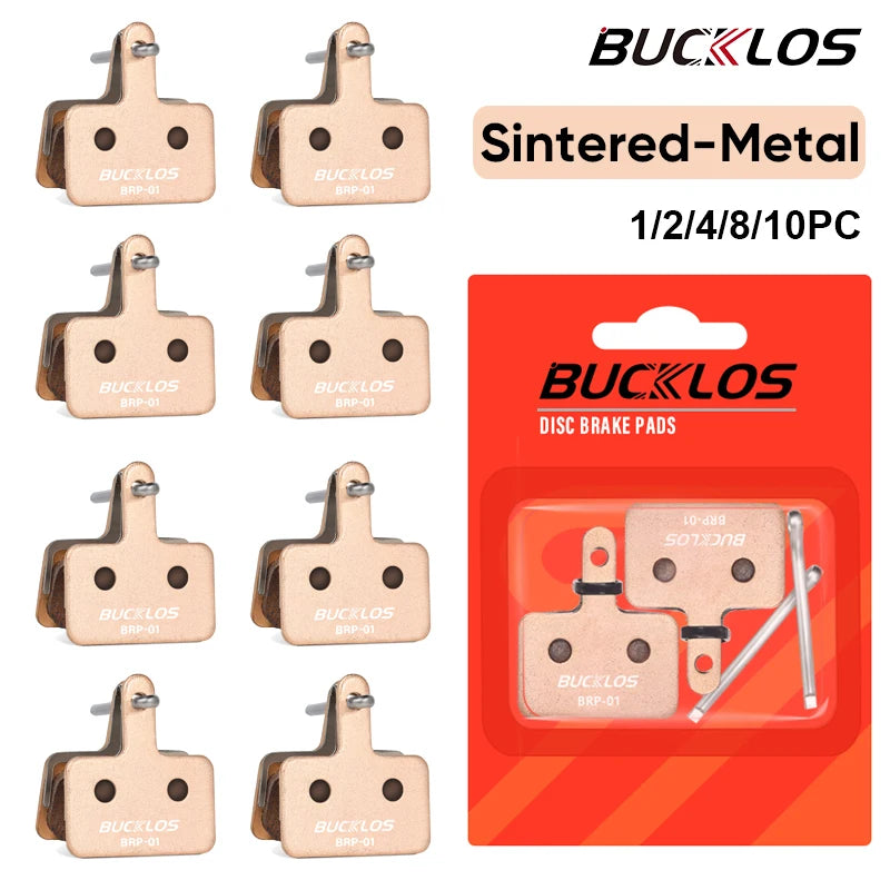 BUCKLOS Sintered MTB Disc Brake Pads – Shimano B01S B05S Fit Disc Brake Pads Nixie