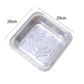 Disposable Air Fryer Aluminum Foil Trays – 10/20/30 Pack Foil Baking Trays Nixie 10pcs 7inch