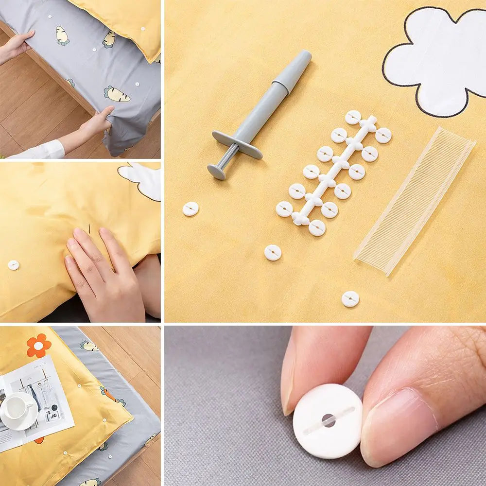 Non-Slip Bed Sheet Clips Quilt Holder Buckle Fasteners