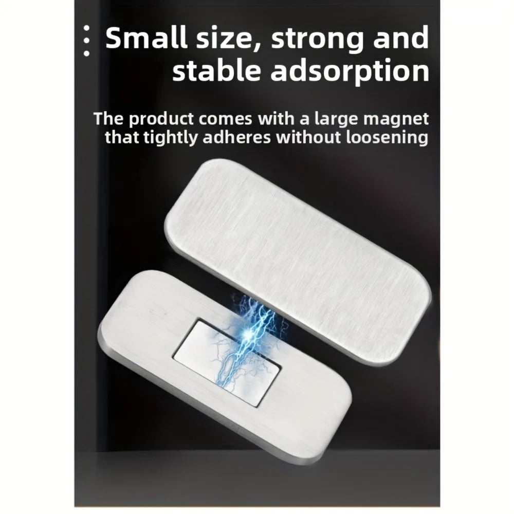 10pcs Magnetic Cabinet Catches – No-Drill Adhesive Drawer Latches Cabinet Magnetic Catch Nixie