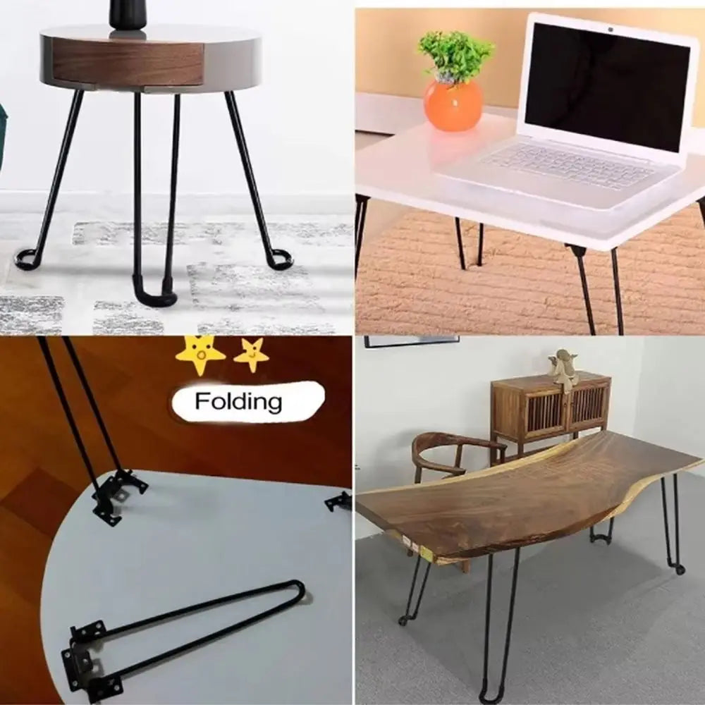 Foldable Metal Table Legs 200–500mm | DIY Folding Furniture Support Folding Table Legs Nixie
