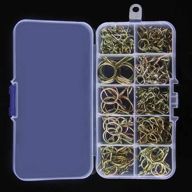 126Pcs Zinc Plated Spring Hose Clamps 5mm–14mm | Fuel & Water Lines Spring Hose Clamps Nixie