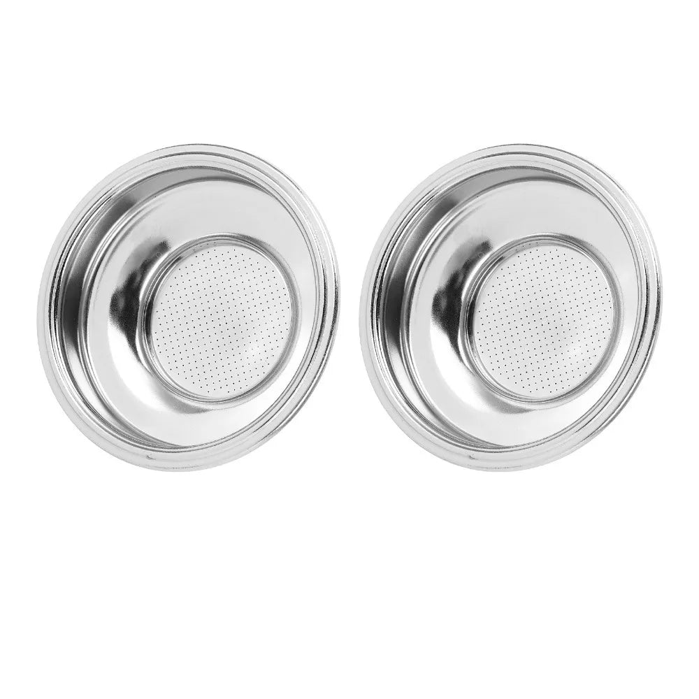 2-Pack 58mm Double Layer Espresso Filter Basket | Single Dose