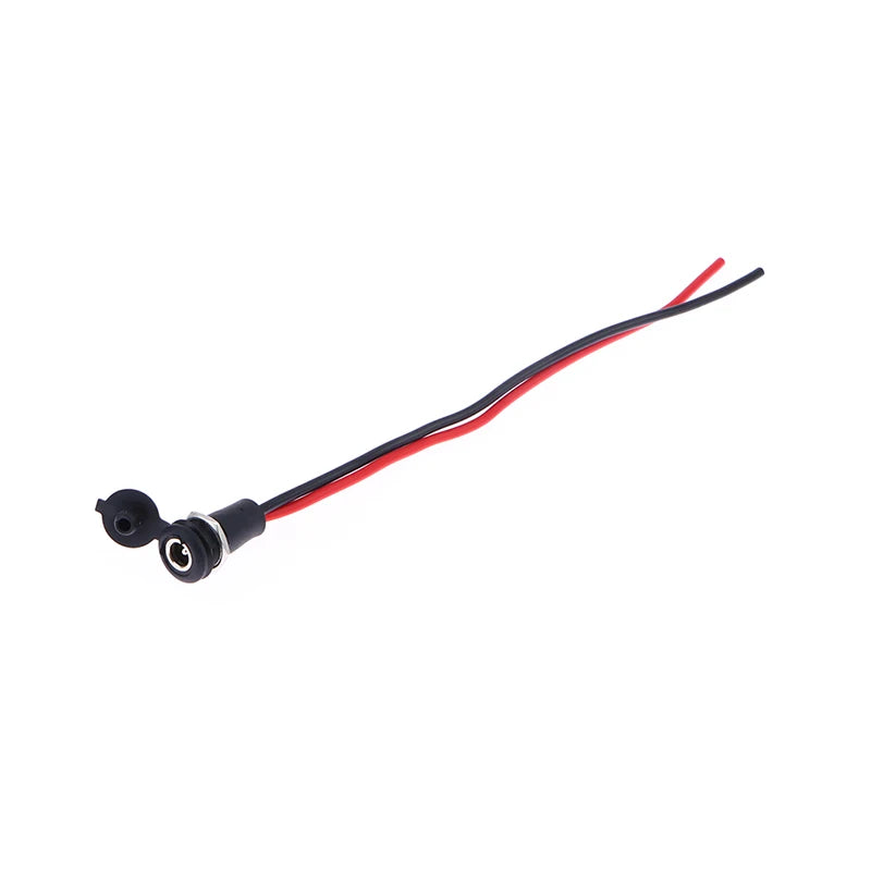 DC Power Connector 5.5×2.1 & 5.5×2.5mm Male Female Plug Cable DC Power Connector Nixie D2.1