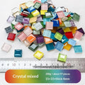 1.5cm Crystal Mosaic Tiles 50 Colors 200g – DIY Craft & Decor Mosaic Craft Tiles Nixie 2pcs