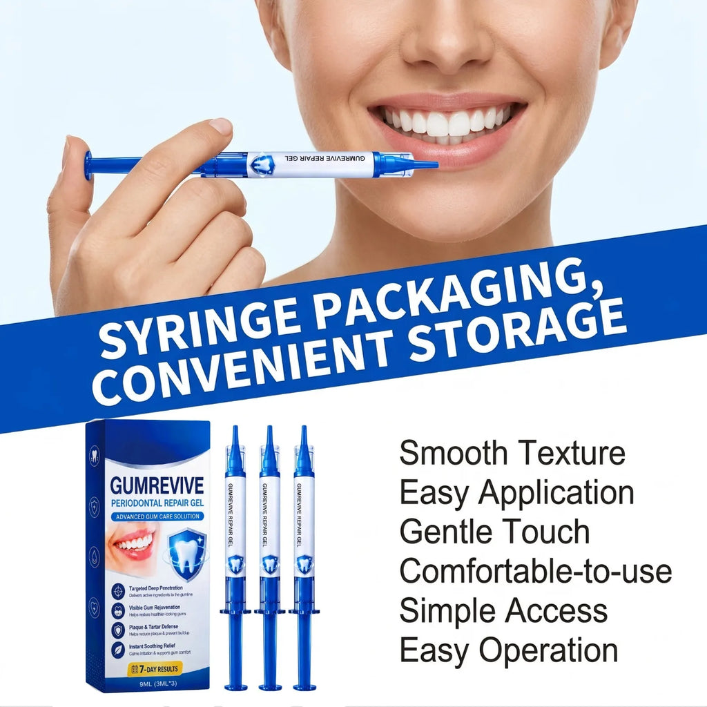 Gum Repair Gel – Plaque Removal, Whitening & Gum Care Oral Care Gel Nixie