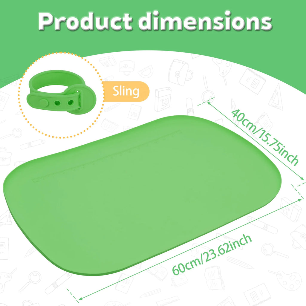 Large Silicone Art Mat Raised Edges – Non-Stick DIY Craft Mat Silicone Craft Mat Nixie