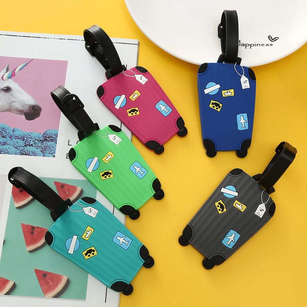 Silicone Luggage Tag – Colorful Suitcase ID Tag | Nixie Luggage Tag Nixie