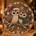 Christmas Pearl Diamond Painting Kit – DIY Acrylic Round Board Diamond Painting Kit Nixie B