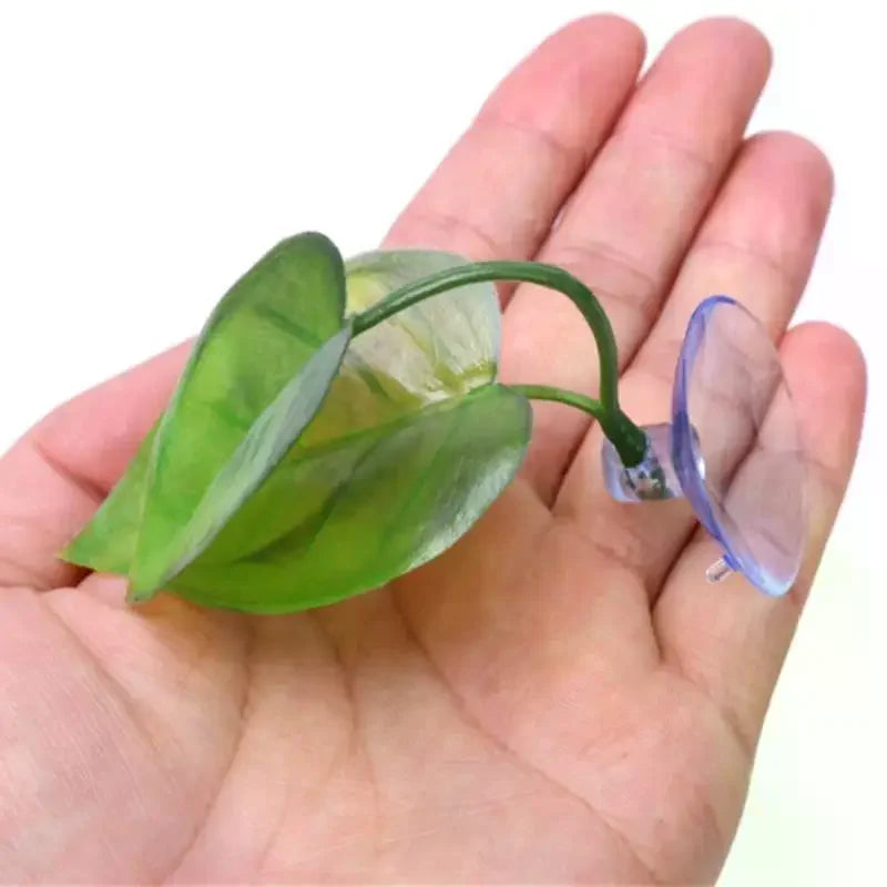 Betta Fish Leaf Hammock Aquarium Decor with Suction Cup Aquarium Decoration Nixie