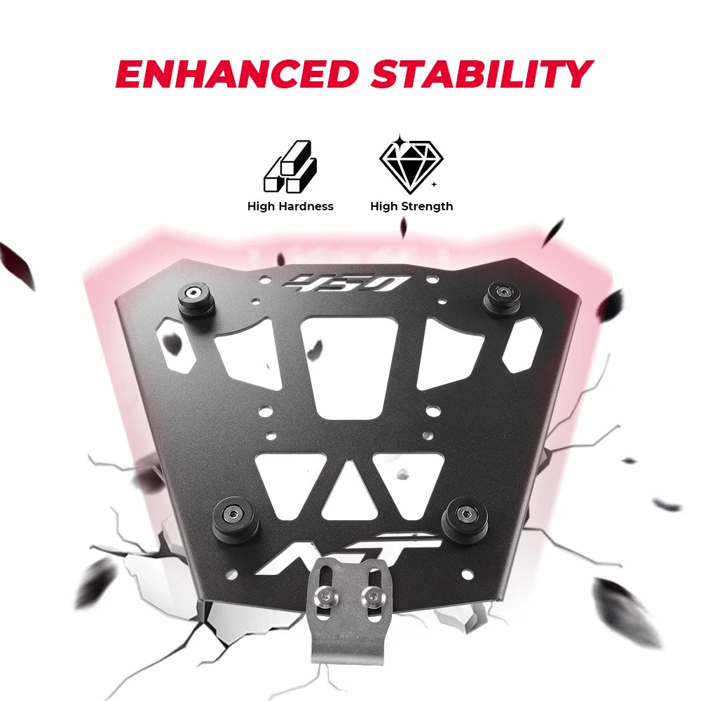 CFMOTO 450MT Aluminum Rear Rack Luggage Carrier Bracket 2024–2026 Motorcycle Luggage Rack Nixie