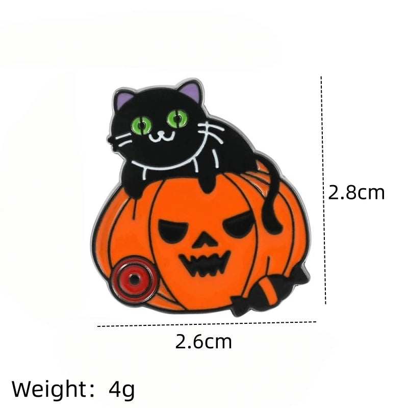 Cute Cartoon Animal Enamel Lapel Pin Badge | Zinc Alloy