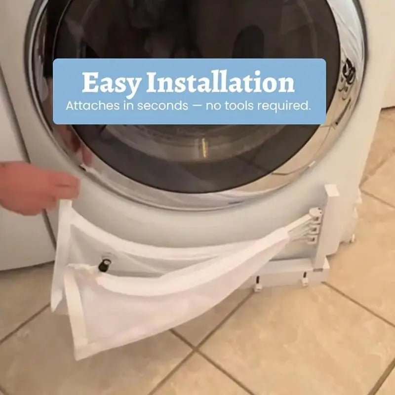 Foldable Washing Machine Lint Filter Net | Fine Mesh Hair Catcher Washing Machine Filter Nixie