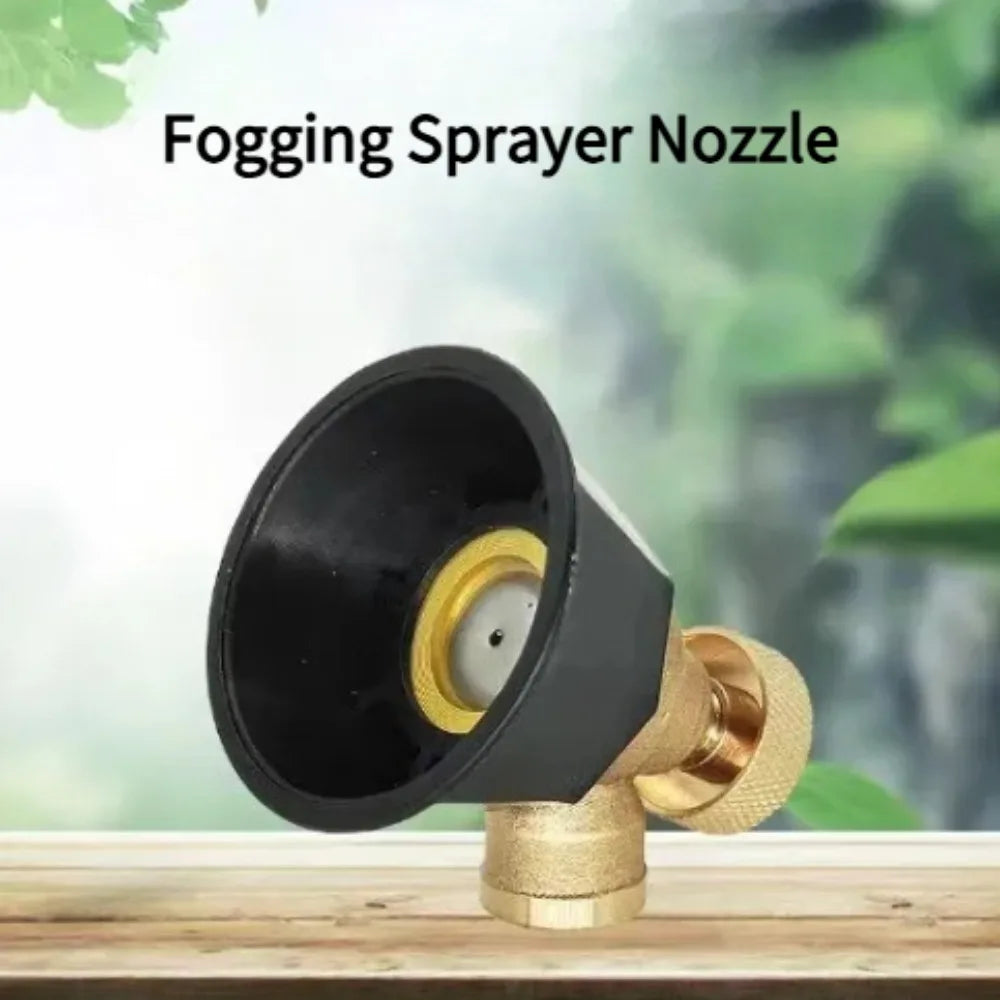 Adjustable Brass Atomization Nozzle – Garden Sprinkler Head