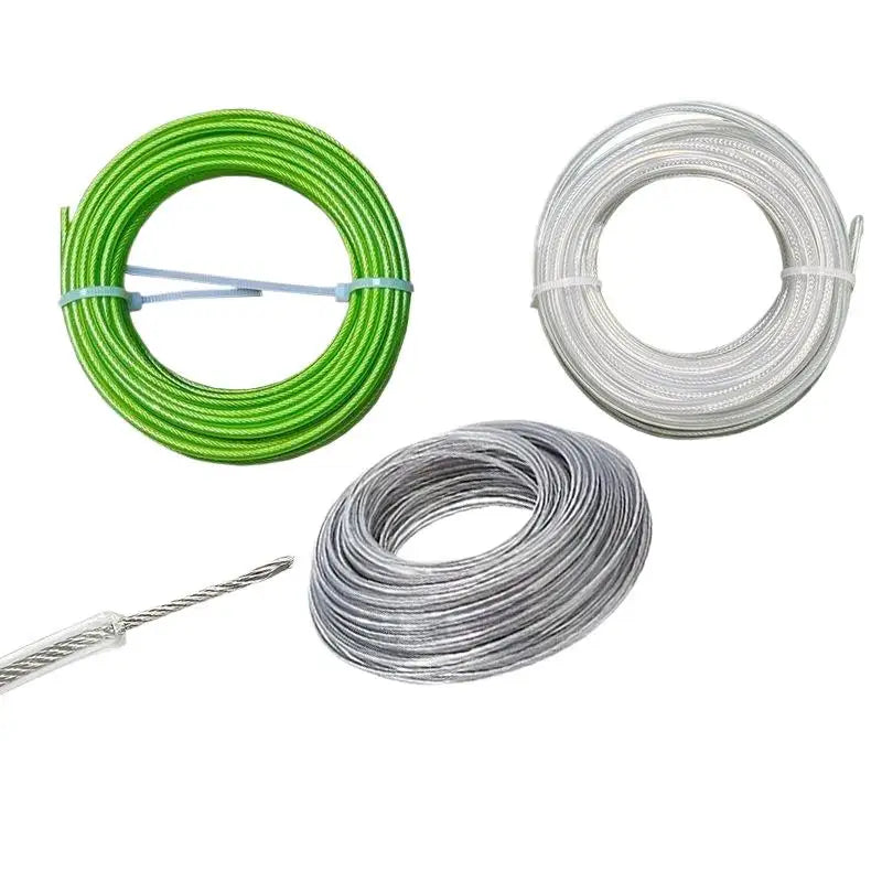 Heavy Duty Twisted Nylon Trimmer Line – Lawn & Garden Trimmer Line Nixie
