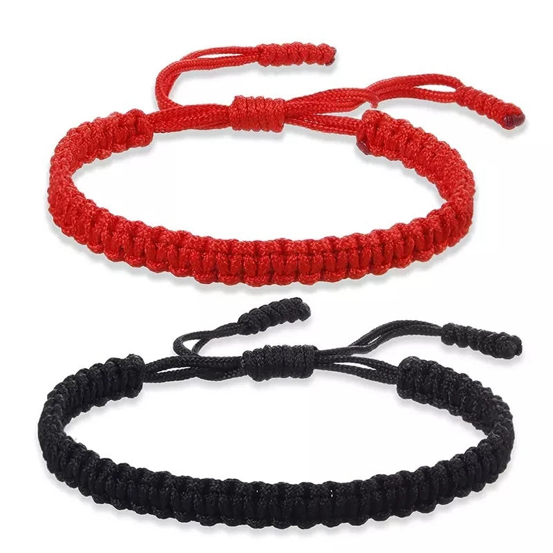 Handmade Woven Rope Bracelet – Good Luck Diamond Knot Gift Charm Bracelet Nixie
