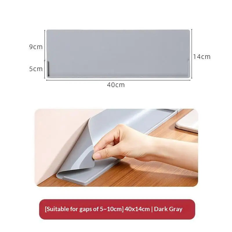 Silicone Kitchen Gap Mat – Anti-Slip Stovetop Drainer Pad