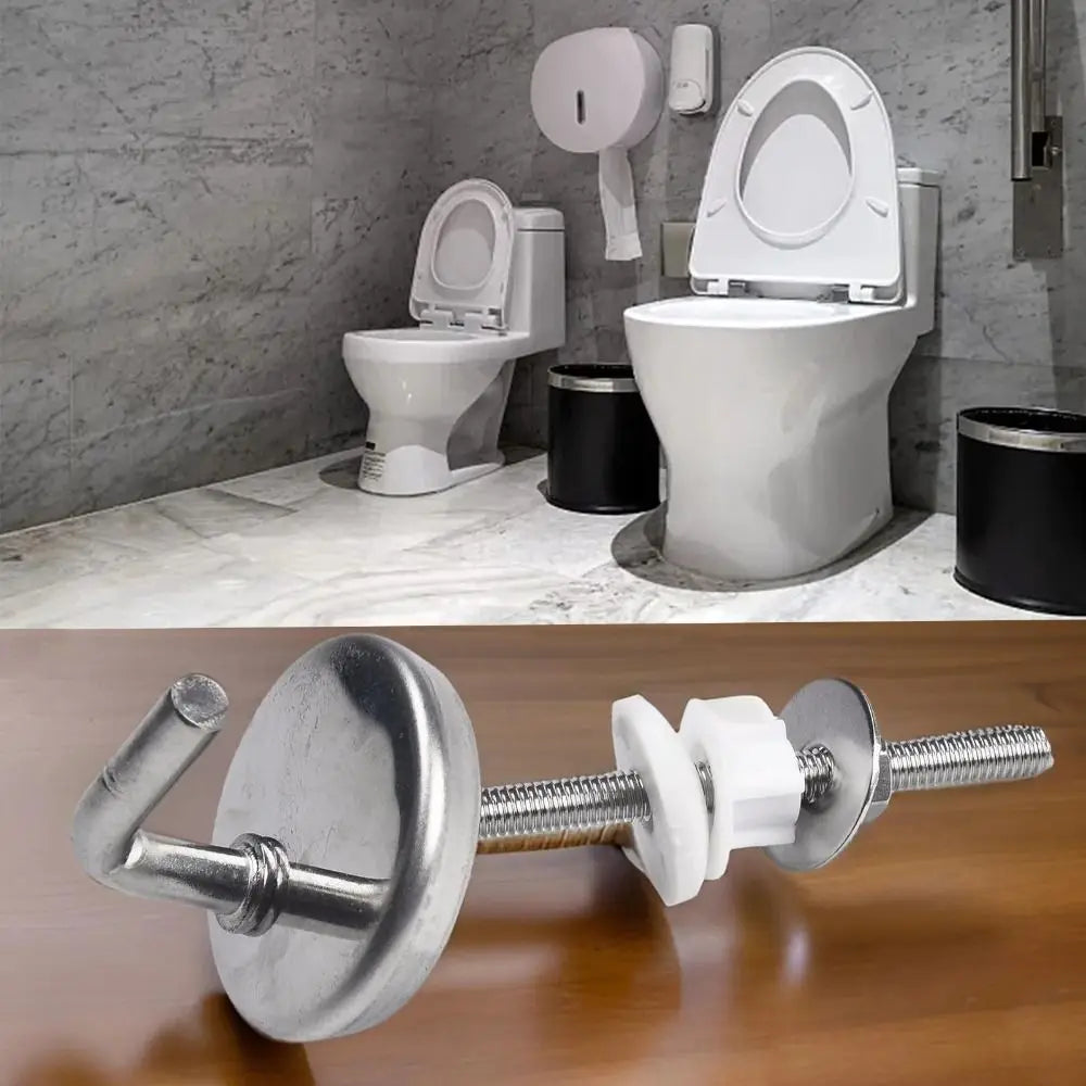 Stainless Steel Toilet Seat Hinge Kit – Universal Replacement Toilet Seat Hinge Nixie