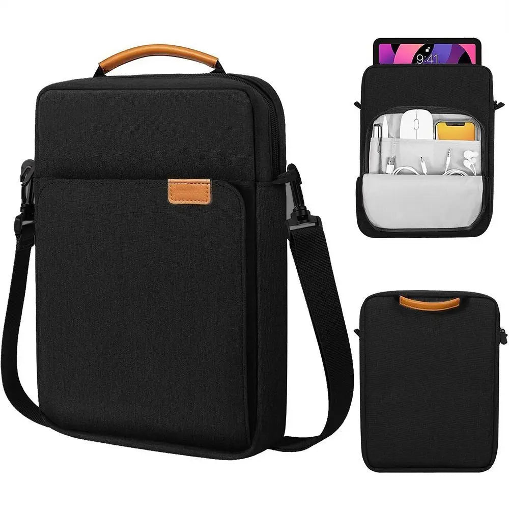 Tablet Laptop Sleeve Case 9–13.3" | Shoulder Strap & Storage Tablet Laptop Sleeve Nixie 9-11 inch-Black