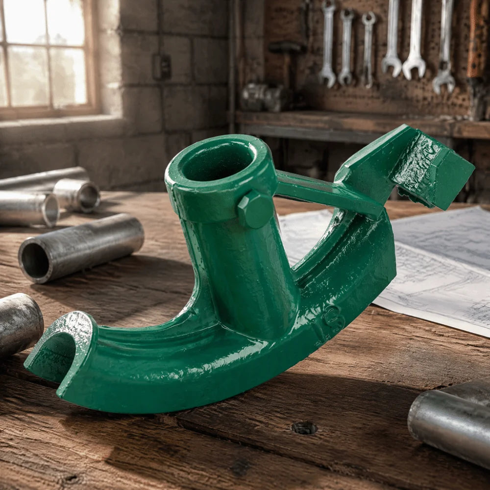 Cast Iron Manual Pipe Bender 3/4 Inch – 90°–180° Tube Former