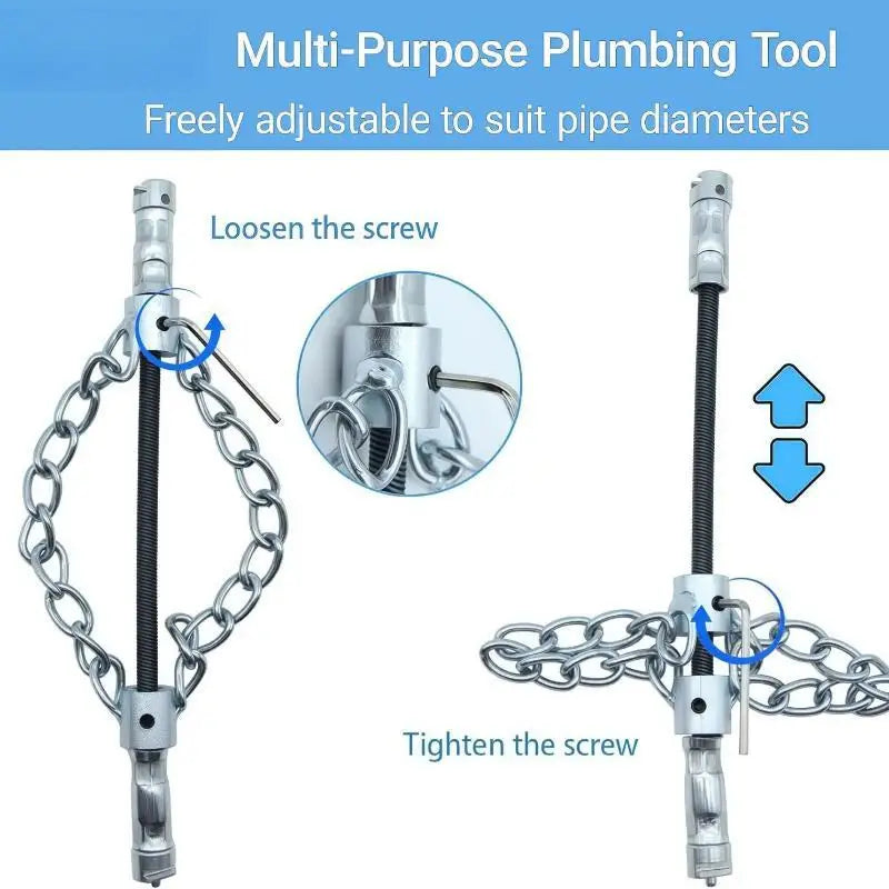 16MM Flex Shaft Sewer Descaling Chain Drain Cleaning Tool Drain Cleaning Tool Nixie