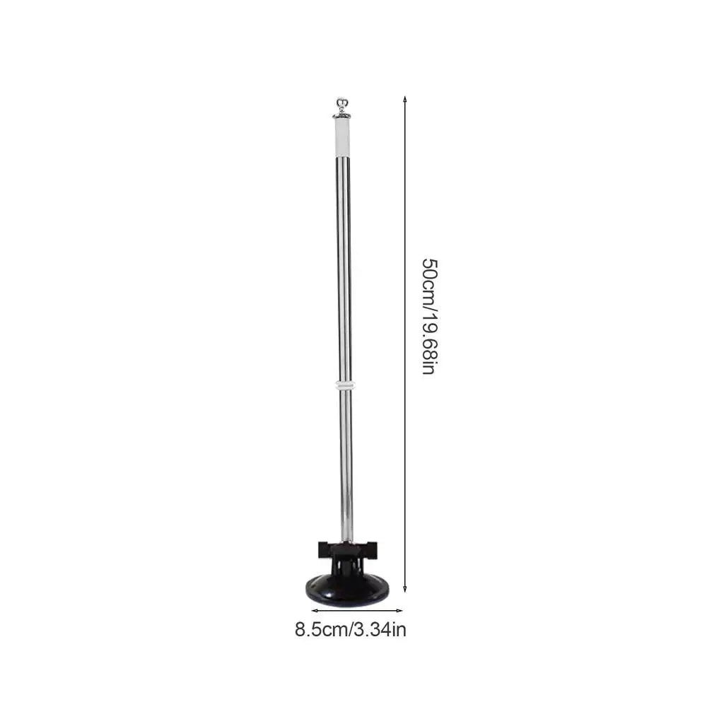 Suction Cup Car Flag Pole Mount | Stainless Steel Bracket Car Flag Mount Nixie Black