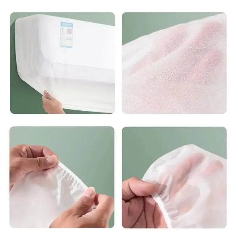 Wall AC Dust Cover – PEVA Moisture-Proof Protective Cover AC Dust Cover Nixie