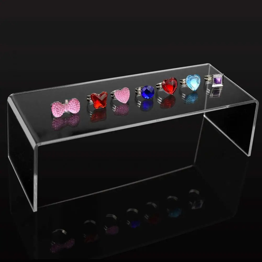 Clear Acrylic Display Risers – Tabletop Stand for Desserts & More Acrylic Display Riser Nixie