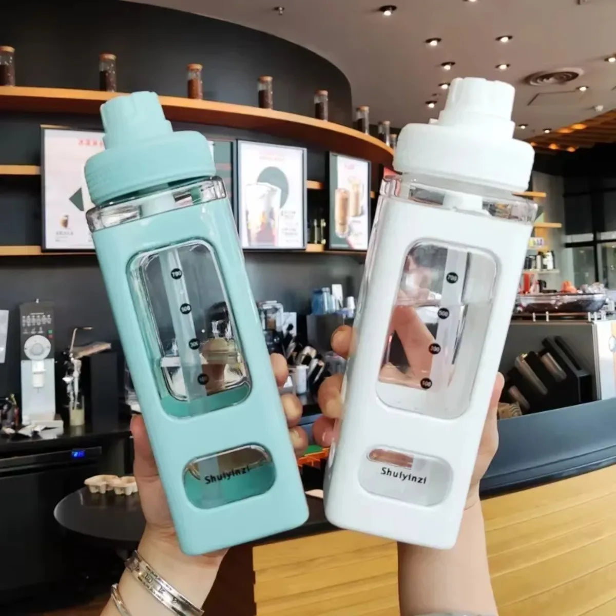 700ml Kawaii Kids Water Bottle with Straw & 3D Sticker – BPA-Free Kids Water Bottle Nixie